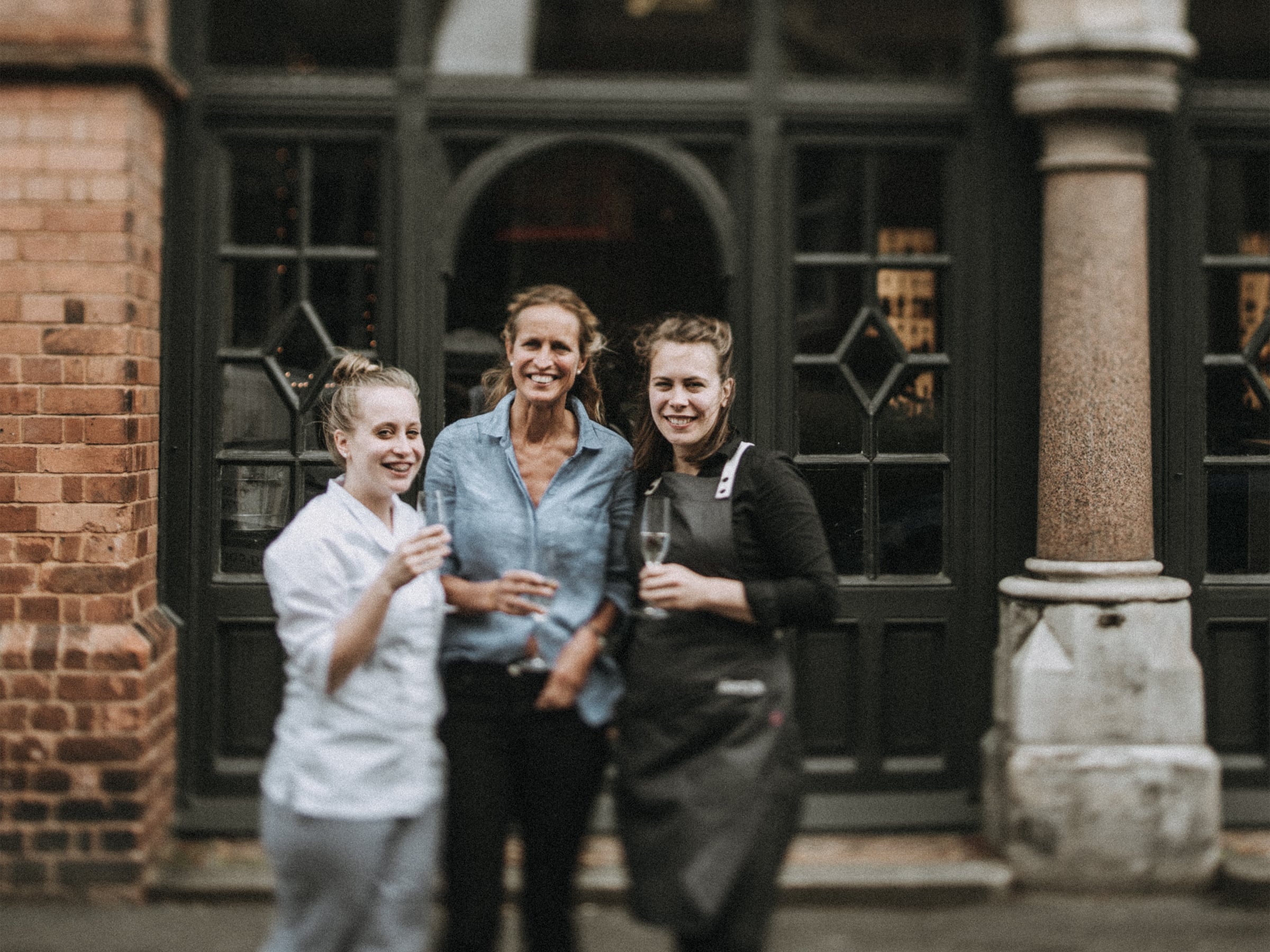 Harrys Employees Outdoors